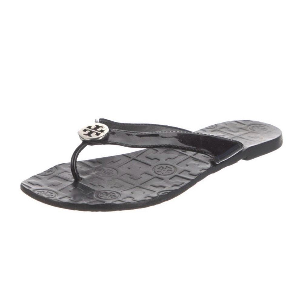 🏝️Tori Burch Patent Leather Sandals!🏝️